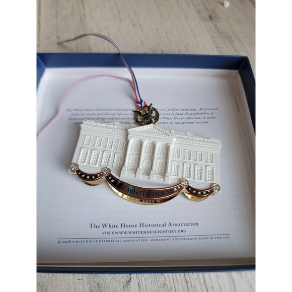 White house historical association building commemorative ornament Xmas - Picture 5 of 8